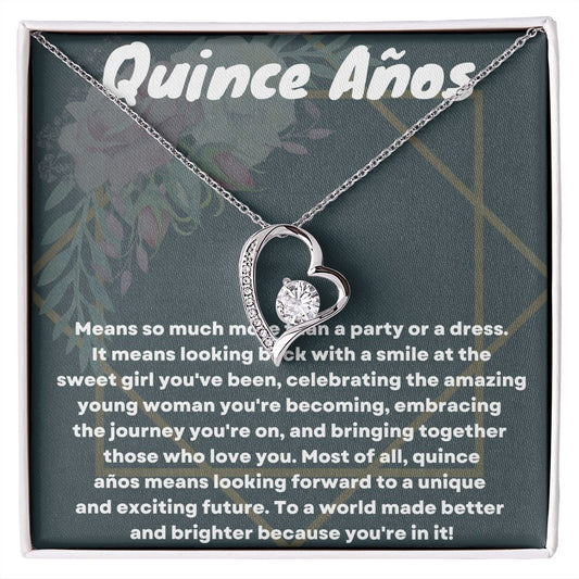 Honor Her Quinceañera with Our Exquisite and Unique Necklace"
