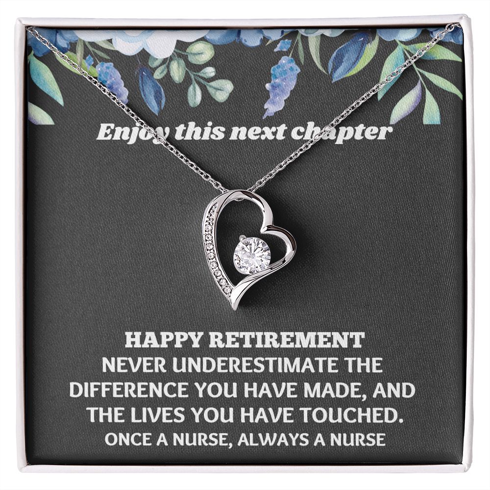 Looking for a meaningful retirement gift for a special woman? Our necklace is the perfect way to celebrate all she's accomplished