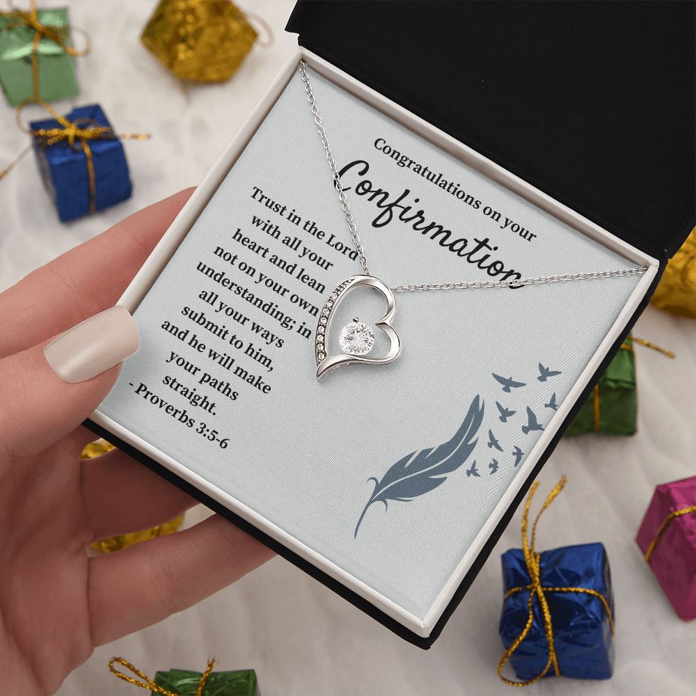 Honor the Sacrament with Unique Confirmation Gifts, Confirmation Gifts for Girls, Personalized Gifts for Her, Confirmation Necklace SNJW23-280205