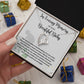 Forever in Our Hearts: A Memorial Necklace for Mothers Coping with Miscarriage - A Comforting and Thoughtful Gift Idea, Forever Love Necklace SNJW23-230203