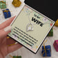 Elegant Wife Necklace - Perfect Anniversary, Birthday or Just Because Gift - Thoughtful Romantic Jewelry from Husband - Necklace for Wife