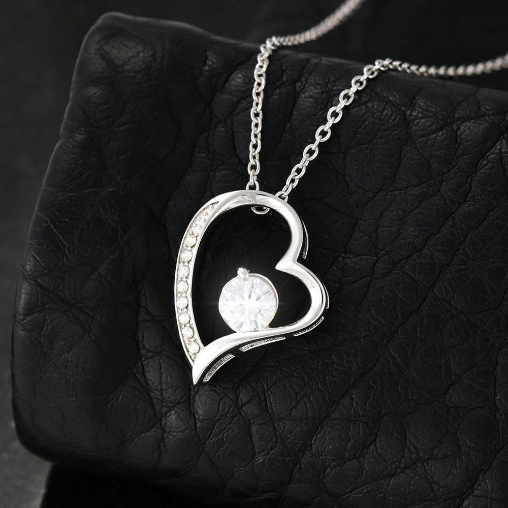 Forever in Our Hearts: A Memorial Necklace for Mothers Coping with Miscarriage - A Comforting and Thoughtful Gift Idea, Forever Love Necklace SNJW23-230203