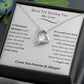 From the Heart: Meaningful Apology Gifts for the One You Love, I'm Sorry Gift For Her, Forgiveness Necklace, Apology Gift For Her, Sorry For Hurting You Necklace, Wife Gift From Husband, Apology Jewelry  SNJW23-020303