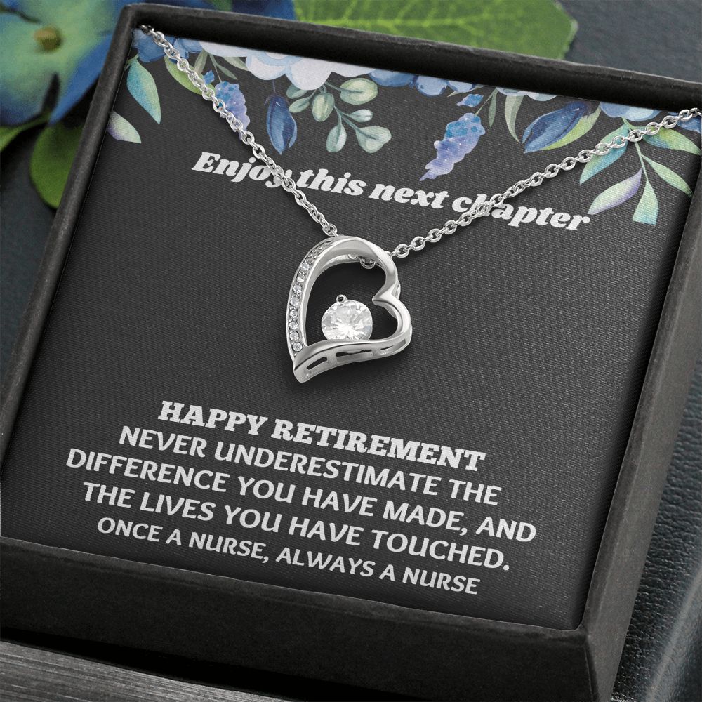 Looking for a meaningful retirement gift for a special woman? Our necklace is the perfect way to celebrate all she's accomplished