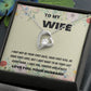 Elegant Wife Necklace - Perfect Anniversary, Birthday or Just Because Gift - Thoughtful Romantic Jewelry from Husband - Necklace for Wife