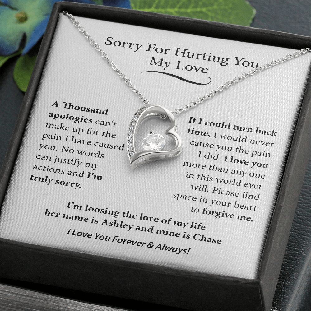 Sorry necklace from Chase Allen