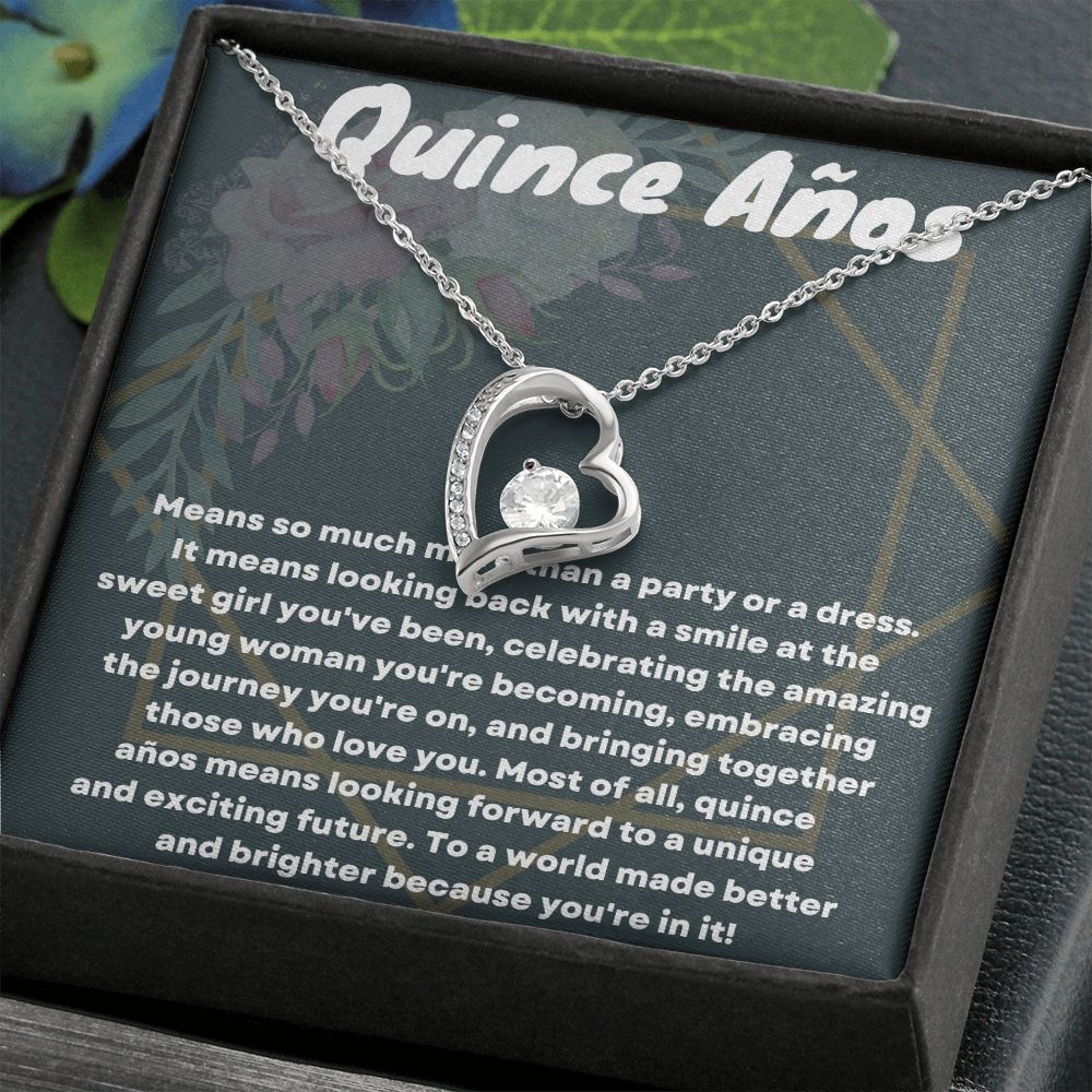 Honor Her Quinceañera with Our Exquisite and Unique Necklace"