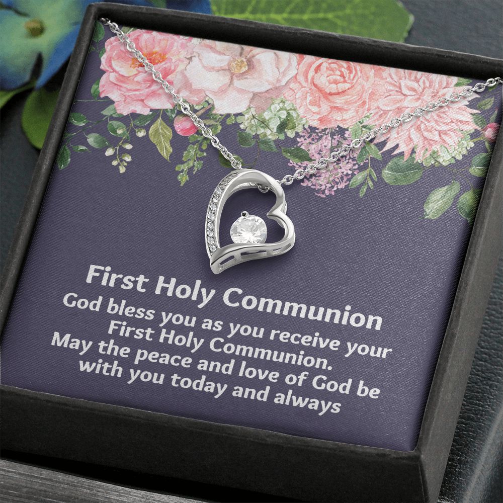 "Mark Your Daughter's First Communion with a Personalized Gift Necklace"