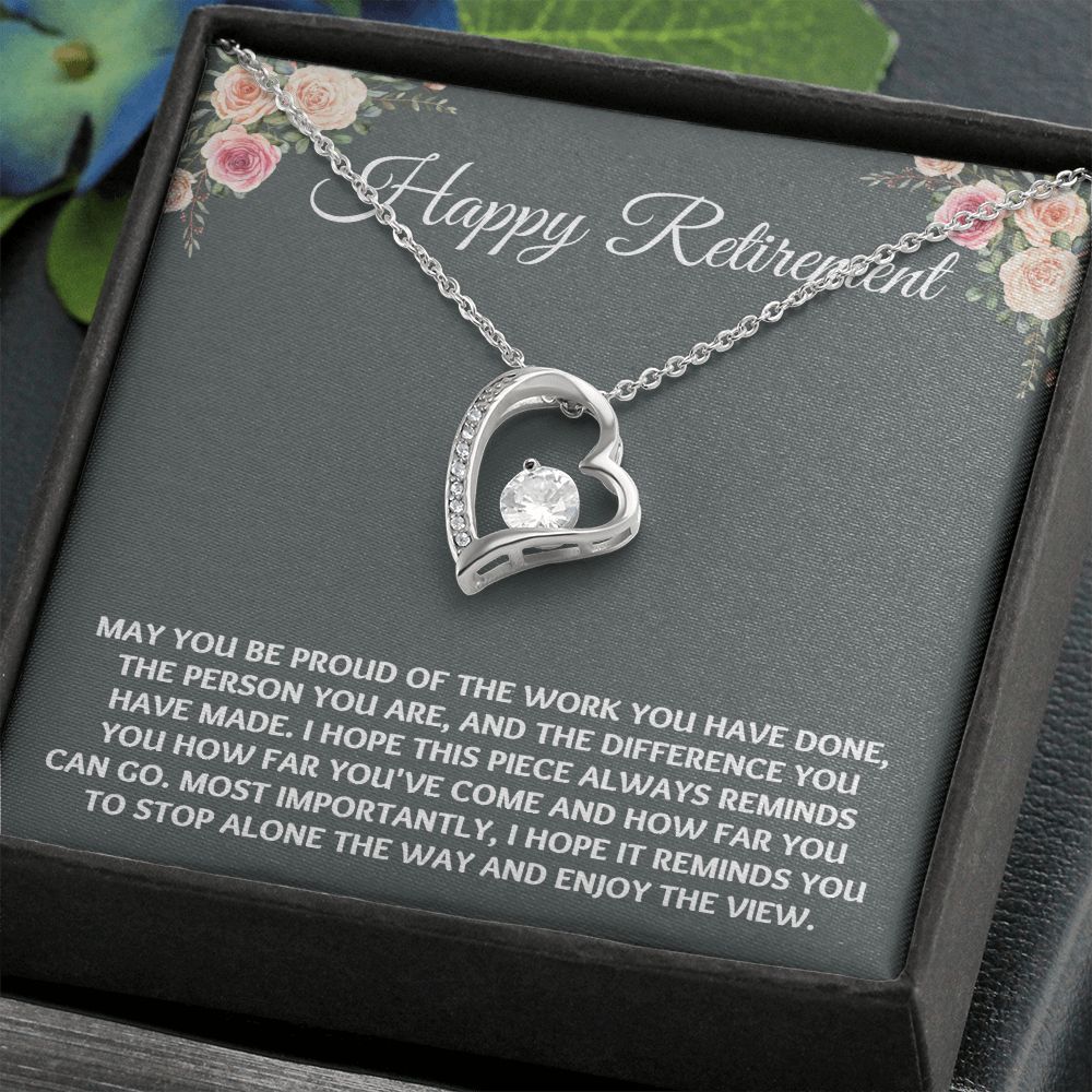 Our retirement gifts for women are the perfect way to show her how much she's loved and appreciated - a gift she'll treasure forever"