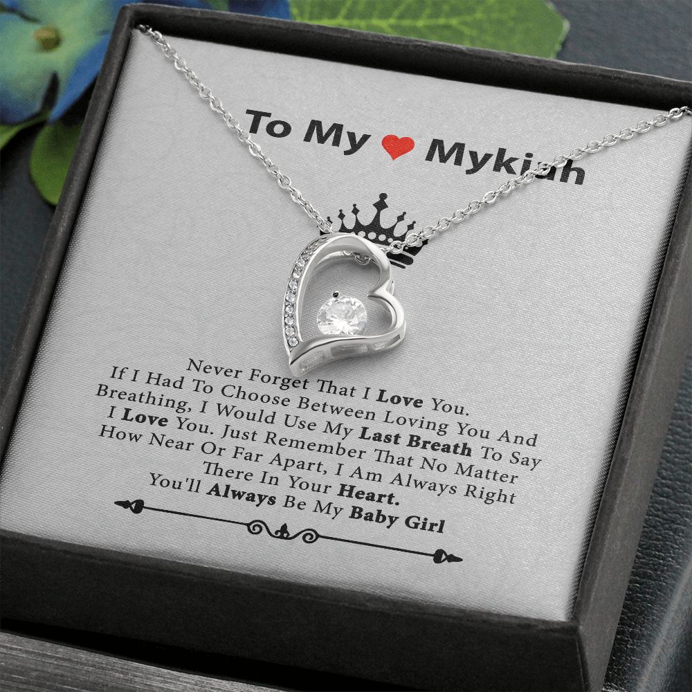 To My Daughter Necklace Saundra Whitaker