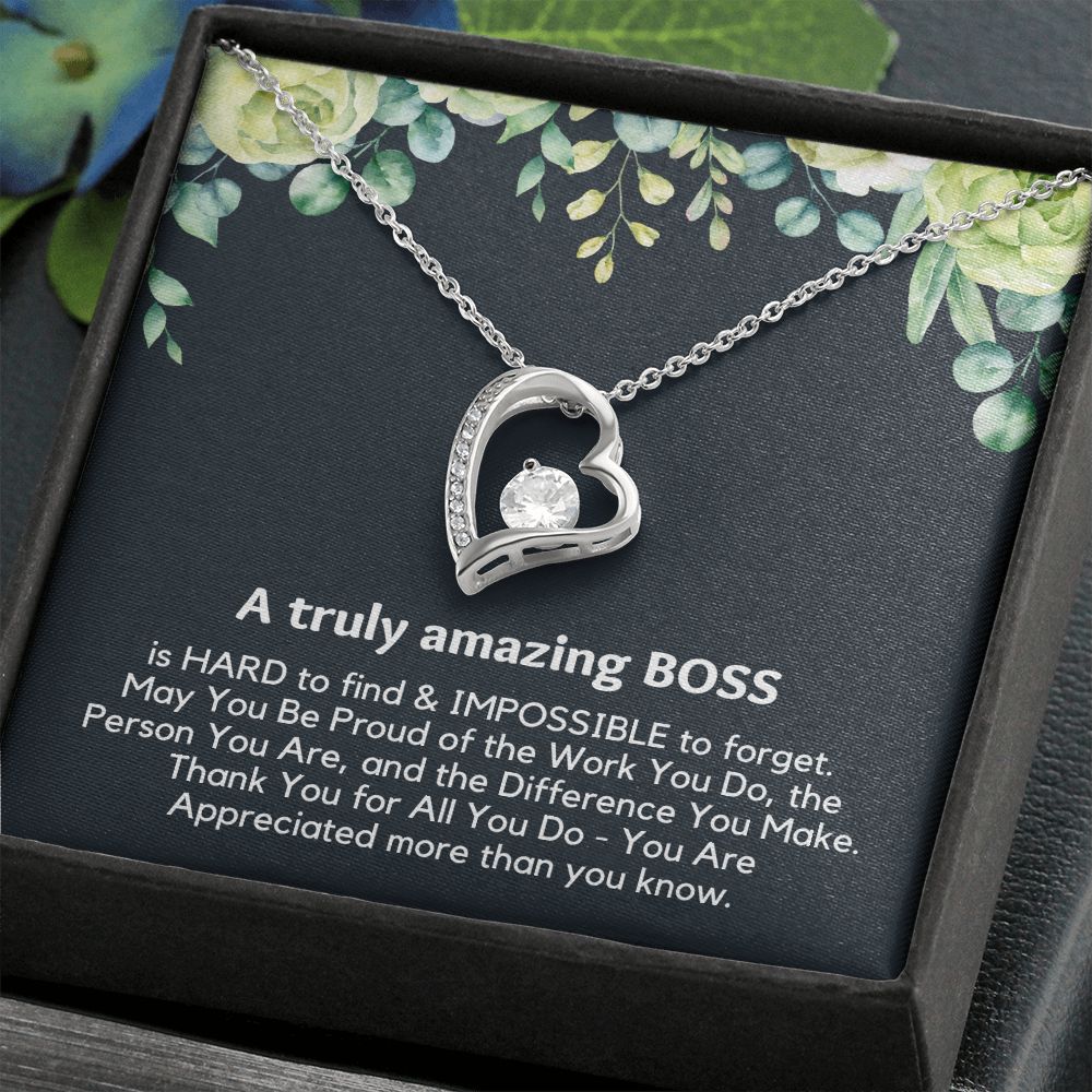Boss Appreciation Gifts for Women Necklace: A Gesture That Will Leave a Lasting Impression"