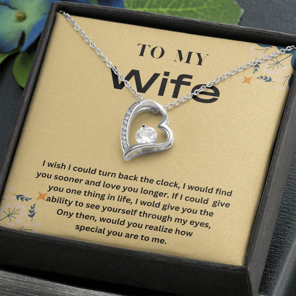 "To My Wife Necklace: The Meaningful Anniversary Gift for Your Wife"