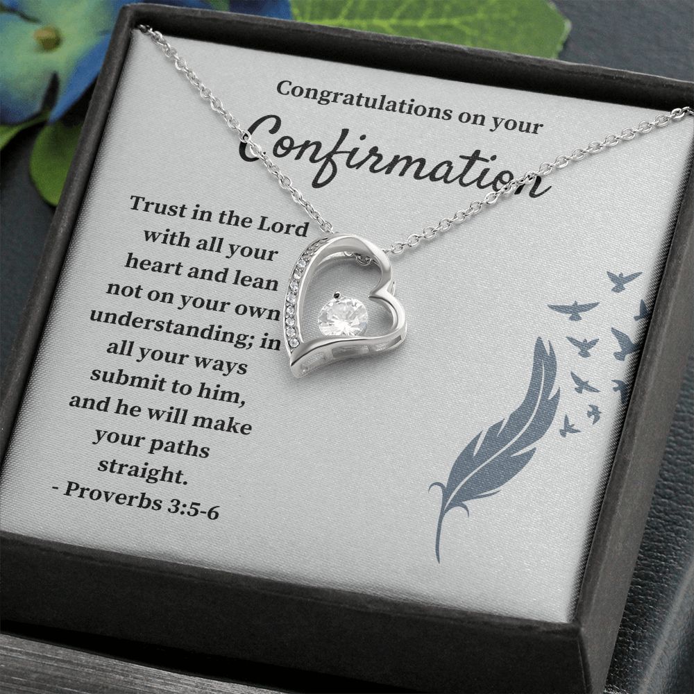 Honor the Sacrament with Unique Confirmation Gifts, Confirmation Gifts for Girls, Personalized Gifts for Her, Confirmation Necklace SNJW23-280205