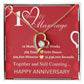 10th Wedding Anniversary Jewelry - Memorable keepsakes for a significant anniversary, Gift For Wife from Husband SNJW23-010308