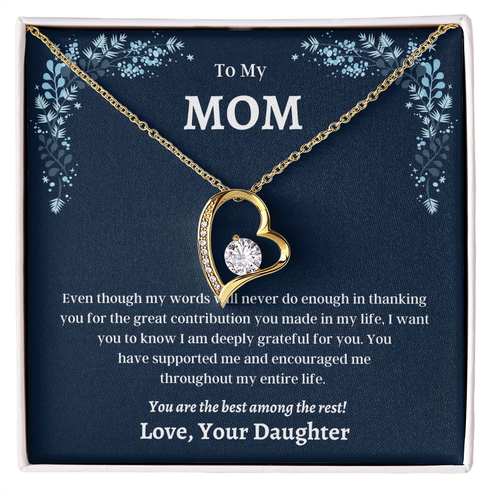 Necklace for Mom, Celebrate Mom's Love: Beautiful Necklace Gift for Mother's Day from Son or Daughter , Mothers Day Gift From Son Daughter, Mother's day gift SNJW23-170301