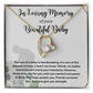 Forever in Our Hearts: A Memorial Necklace for Mothers Coping with Miscarriage - A Comforting and Thoughtful Gift Idea, Forever Love Necklace SNJW23-230203