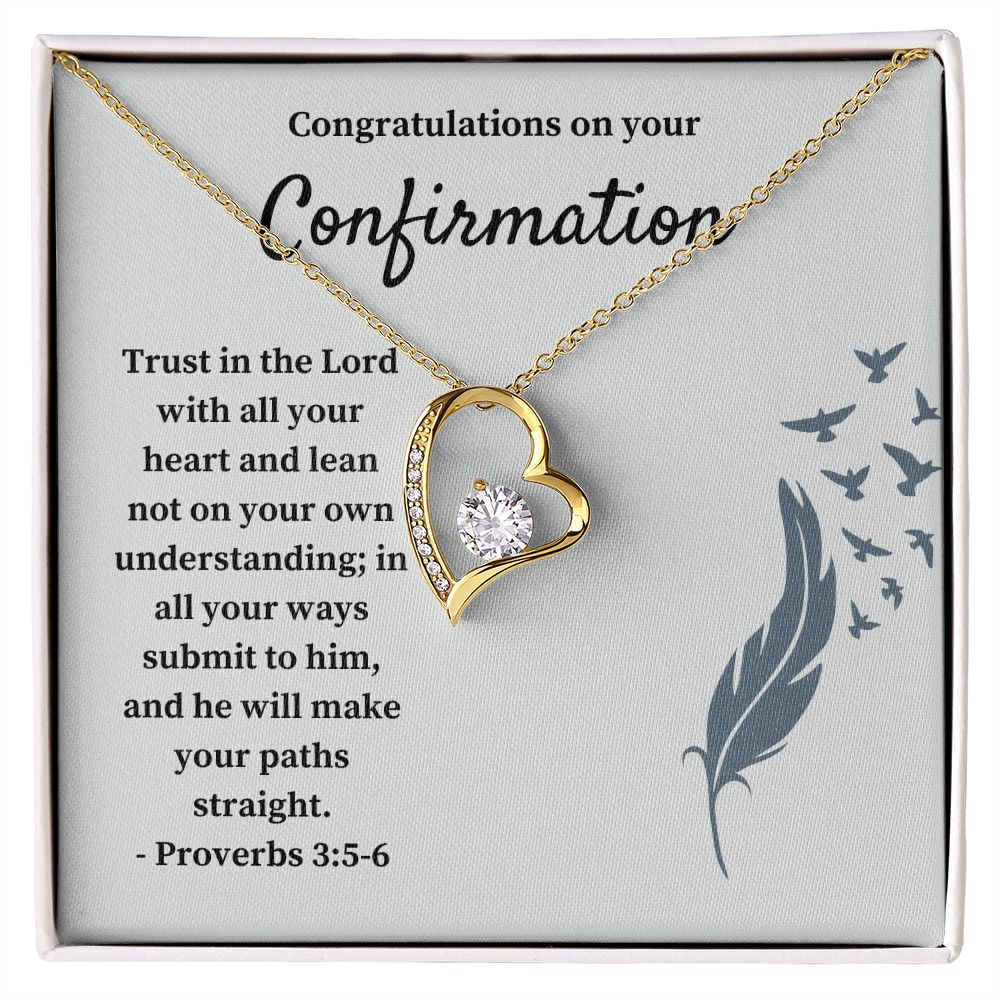 Honor the Sacrament with Unique Confirmation Gifts, Confirmation Gifts for Girls, Personalized Gifts for Her, Confirmation Necklace SNJW23-280205
