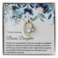 Bonus Daughter Necklace - The Stunning Gift for Your Bonus Daughter from Step-Mom, Stepdaughter necklace SNJW23-010322