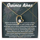 Honor Her Quinceañera with Our Exquisite and Unique Necklace"