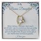 Bonus Daughter Gifts from Stepmom: Show Your Love with a Thoughtful Gift, Bonus Daughter Gift, To my Bonus Daughter,Bonus Daughter Necklace SNJW23-010314
