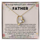 Cherishing Dad's Memory: Sympathy Necklace for Loss of Father - A Meaningful Tribute"