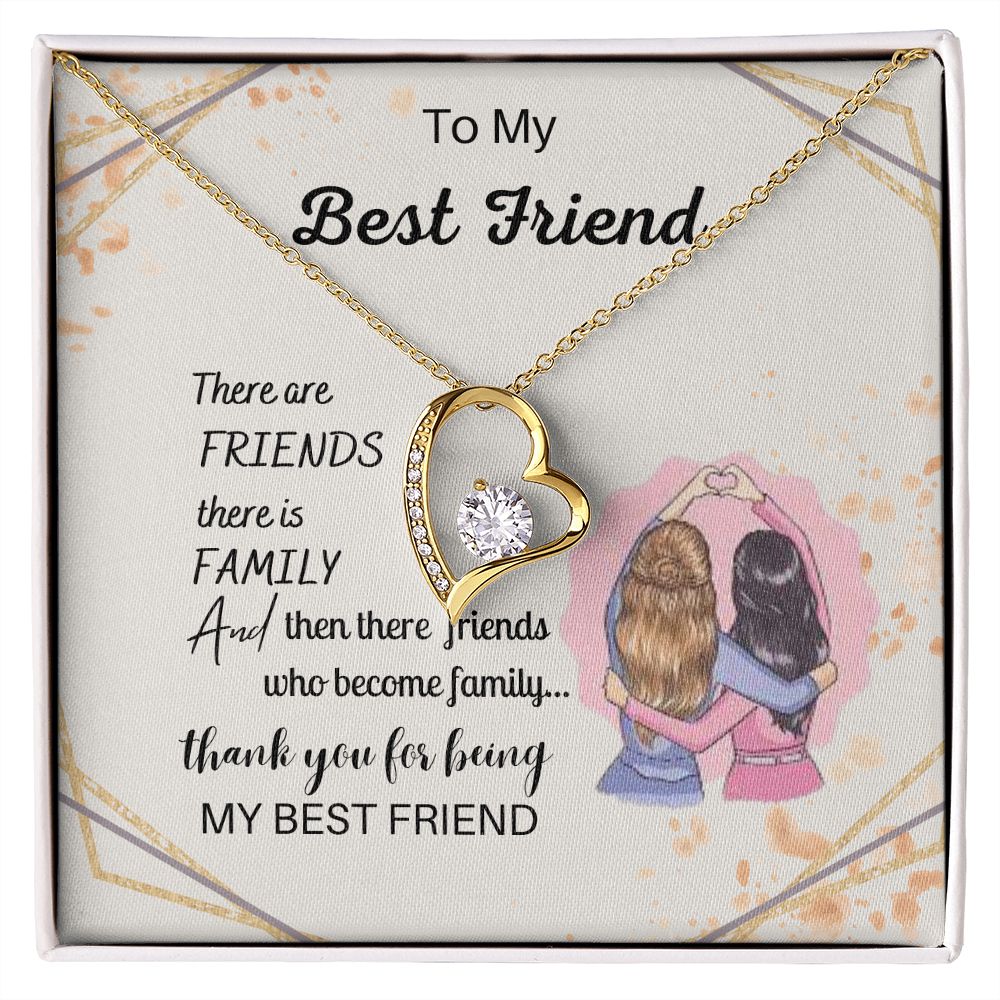 Soul Sisters - Heart Pendant Best Friend Necklaces for Women with Engraved Messages 200208