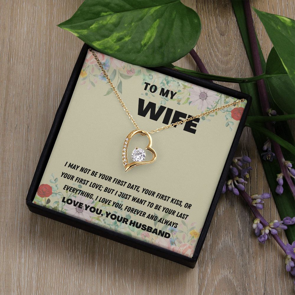 Elegant Wife Necklace - Perfect Anniversary, Birthday or Just Because Gift - Thoughtful Romantic Jewelry from Husband - Necklace for Wife