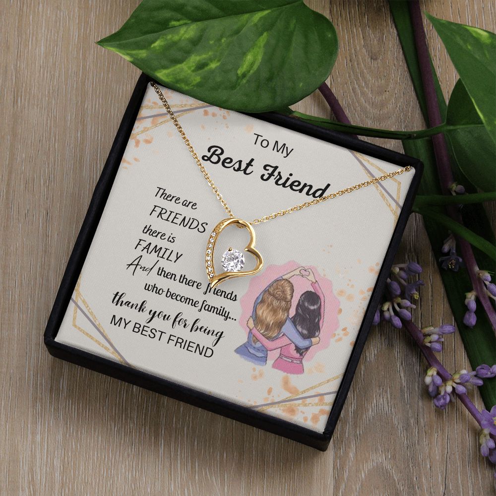 Soul Sisters - Heart Pendant Best Friend Necklaces for Women with Engraved Messages 200208