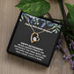 Looking for a meaningful retirement gift for a special woman? Our necklace is the perfect way to celebrate all she's accomplished