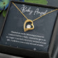 An Angel Watching Over Us: A Miscarriage Memorial Necklace for Mothers - A Touching and Enduring Gift, Child Loss, Miscarriage SNJW23-230205