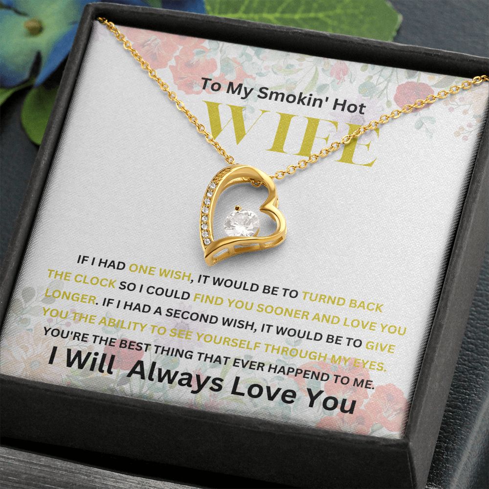 "Anniversary Gifts for Your Wife: Personalized To My Wife Necklace",  A Sentimental Gift for Your Wife"