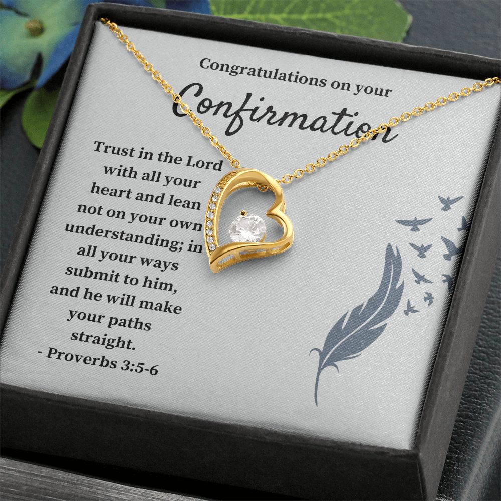 Honor the Sacrament with Unique Confirmation Gifts, Confirmation Gifts for Girls, Personalized Gifts for Her, Confirmation Necklace SNJW23-280205