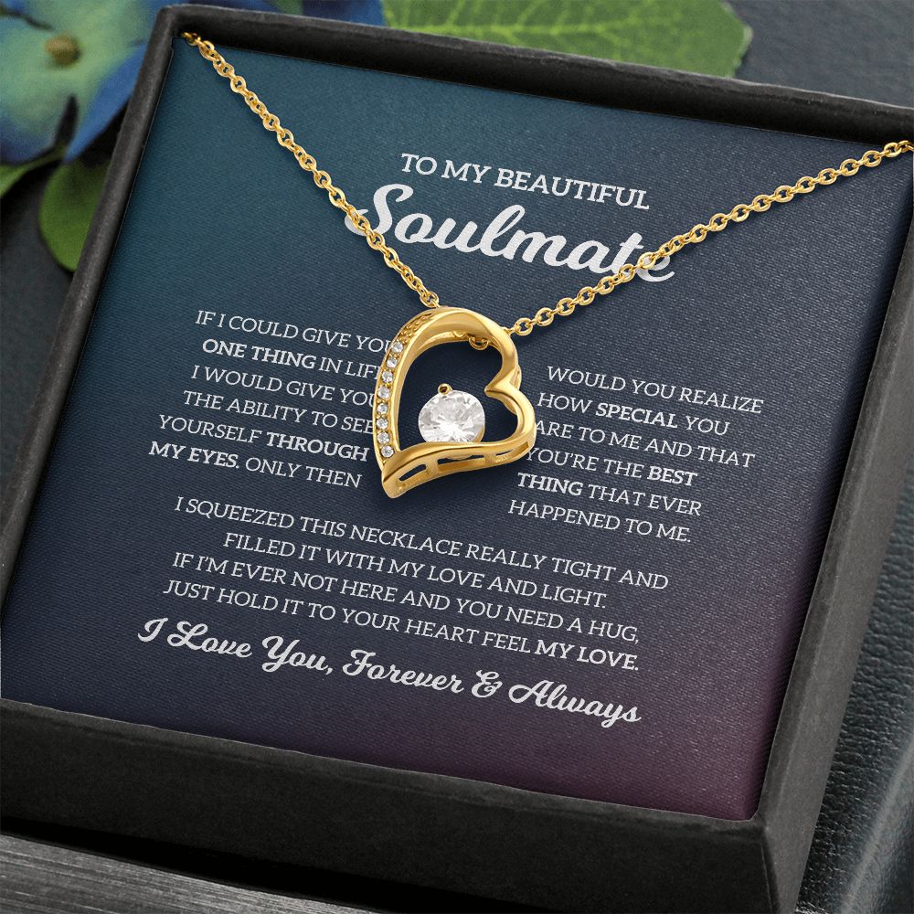 To My Beautiful Soulmate, Forever Love Necklace ttstore-1912-01x12 B0BQJPC4SS