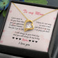 Necklace for Mom, Celebrate Mom's Unconditional Love with a Heart-Shaped Necklace - Perfect Mother's Day Gift from Son or Daughter , Mothers Day Gift From Son Daughter, Mother's day gift SNJW23-170311