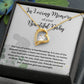 Forever in Our Hearts: A Memorial Necklace for Mothers Coping with Miscarriage - A Comforting and Thoughtful Gift Idea, Forever Love Necklace SNJW23-230203