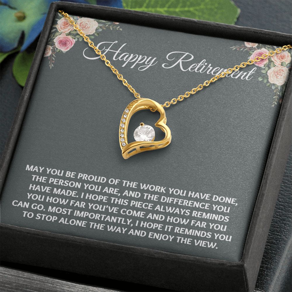 Our retirement gifts for women are the perfect way to show her how much she's loved and appreciated - a gift she'll treasure forever"