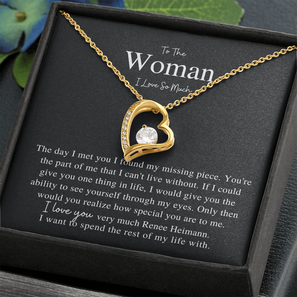 To The Woman I Love So Much Necklace  Aaron Henderson