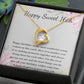 Sweet 16 Necklace - Celebrate Her Milestone Birthday with a Beautiful Gift, 16th Birthday Gift For Her, 16th Birthday Gift 210206
