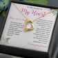 Soulmate Necklace for Her: A Meaningful Gift to CelebrateYour Connection, Jewelry Gift Her, Love Necklace Gifts For Her, Soulmate Gift, Soulmate Jewelry, Heart Pendant for Her  SNJW23-270204