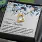 Bonus Daughter Necklace - The Stunning Gift for Your Bonus Daughter from Step-Mom, Stepdaughter necklace SNJW23-010322