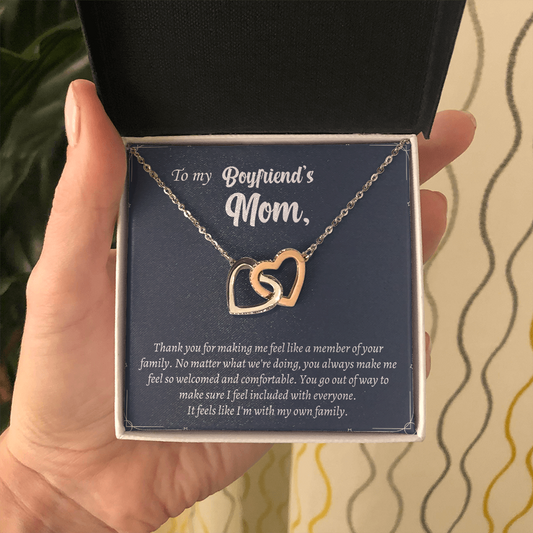 Gift for Boyfriend's Mom- It feels like I'm with my own family - JWshinee