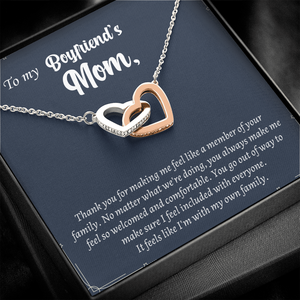 Gift for Boyfriend's Mom- It feels like I'm with my own family - JWshinee