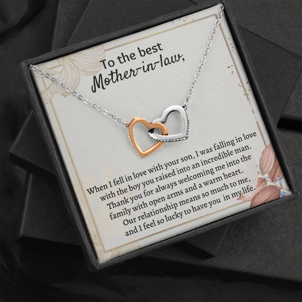 Gift for Mother - in - Law - Our relationship means so much to me, I feel so lucky to have you in my life - JWshinee