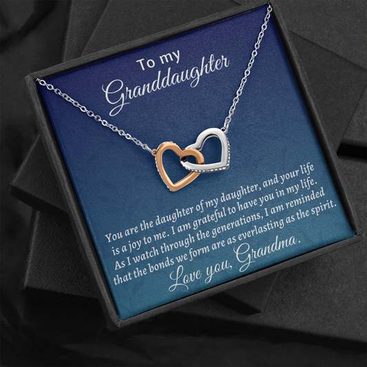 Gift for Granddaughter - Love you, Grandma - JWshinee