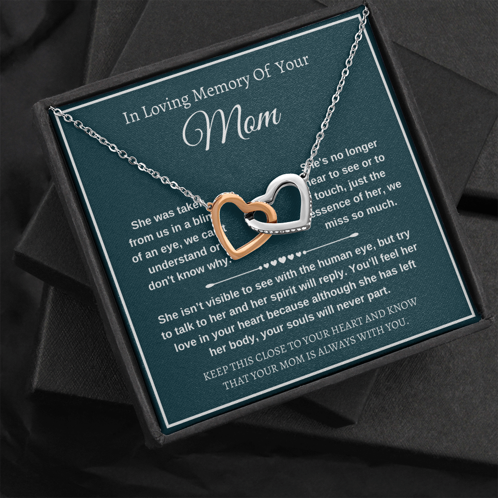 Gift for Daughter, memory of mom - Your souls will never part - JWshinee