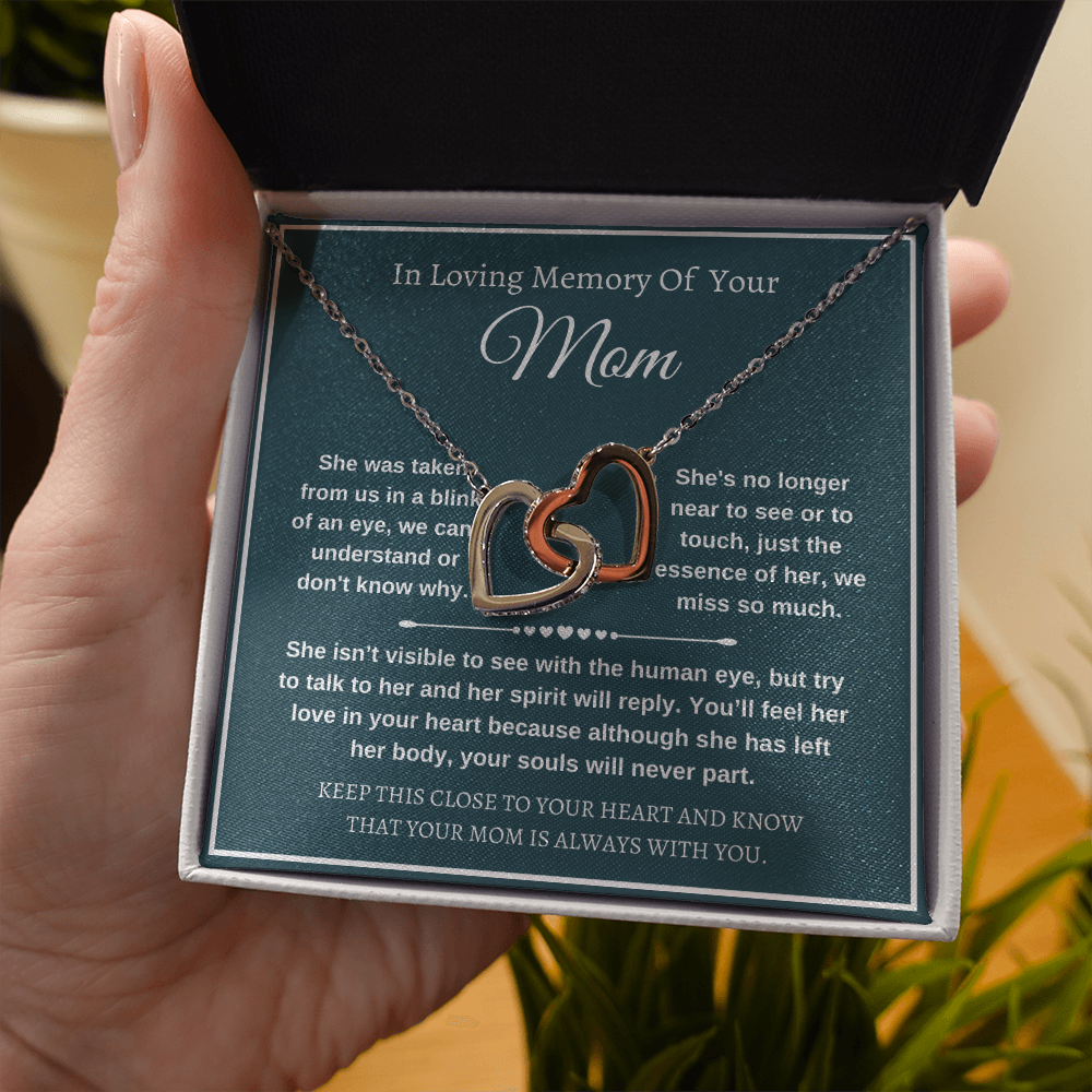 Gift for Daughter, memory of mom - Your souls will never part - JWshinee