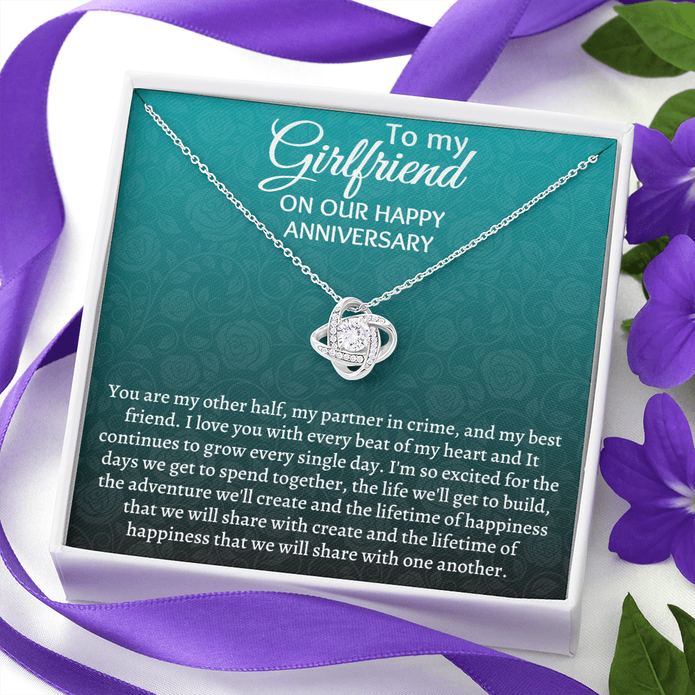 Gift for Girlfriend on anniversary- You are my other half, my partner in crime, and my best friend - JWshinee