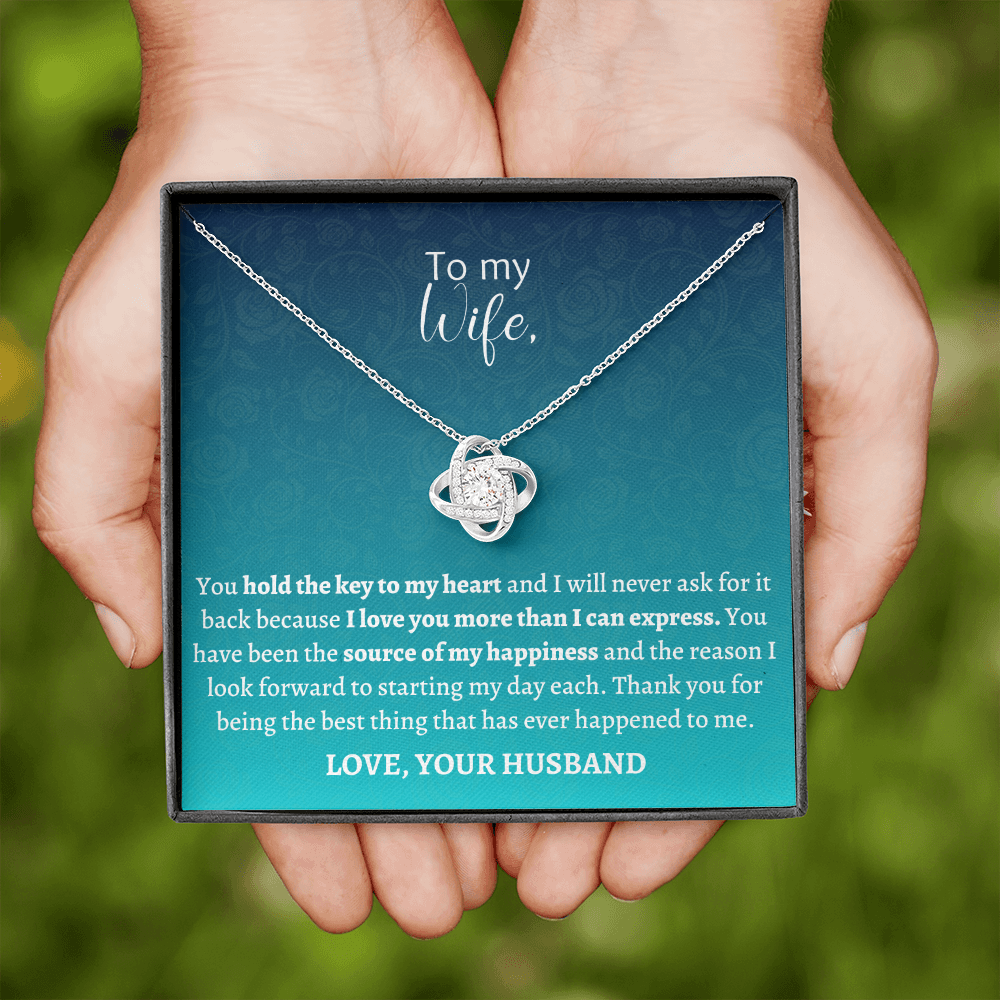 Gift for Wife - Thank you for being the best thing that has ever happened to me. Love, Your Husband - JWshinee