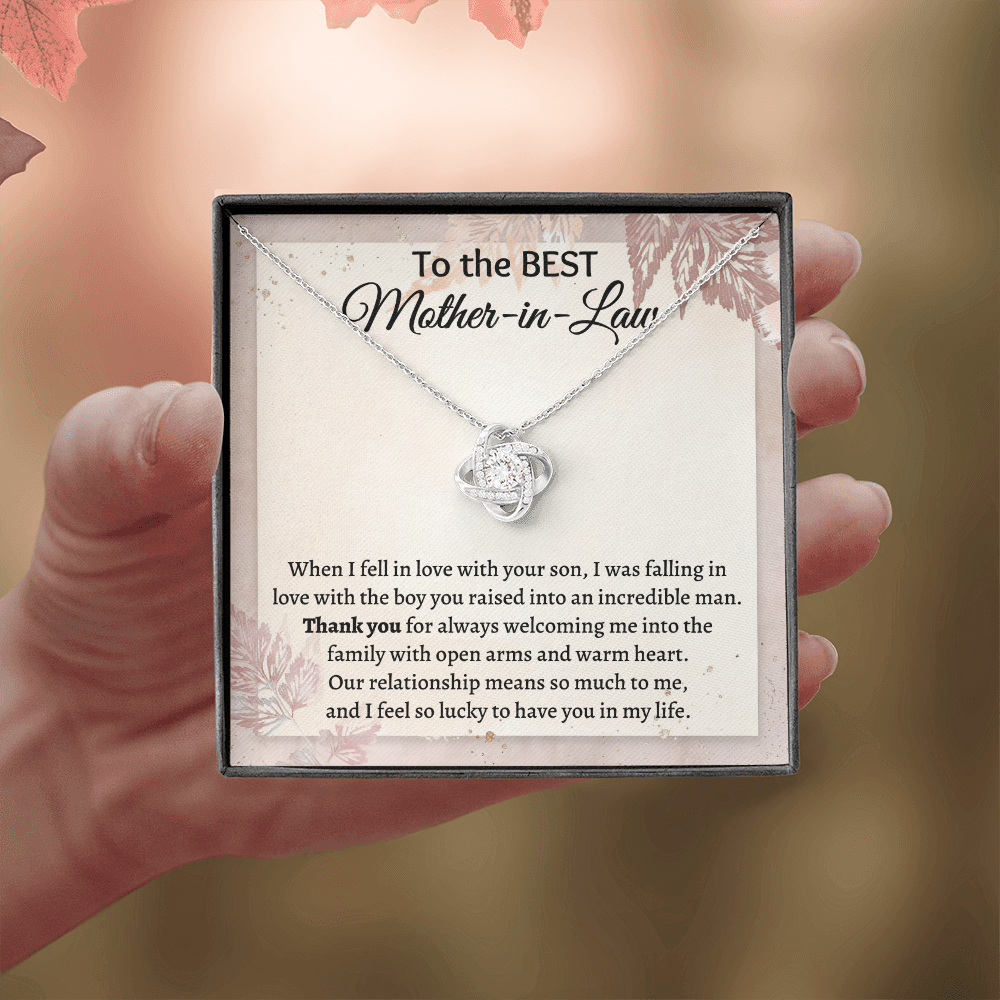 Gift for Mother - in - Law - I feel so lucky to have you in my life - JWshinee