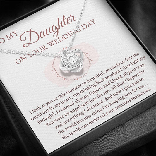 Wedding gift for Daughter - Now I give you to the world but one thing I'm keeping just for me... the world can never take my precious daughter - JWshinee